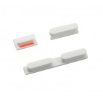 iPhone 5C Mute, Volume and Power Buttons iPhone 5C Mute, Volume and Power Buttons (White)